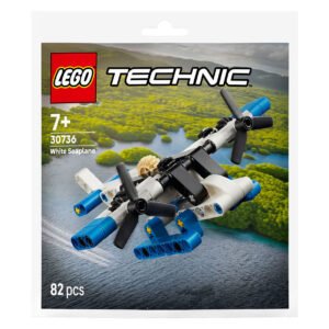 LEGO Technic 30736 White Seaplane polybag voorkant