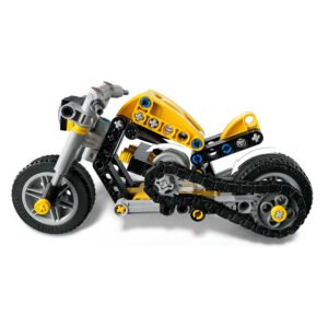 LEGO Technic Gele Motor 42225 met kettingaandrijving