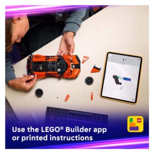 LEGO Builder app voor Bugatti Chiron Pur Sport bouwinstructies