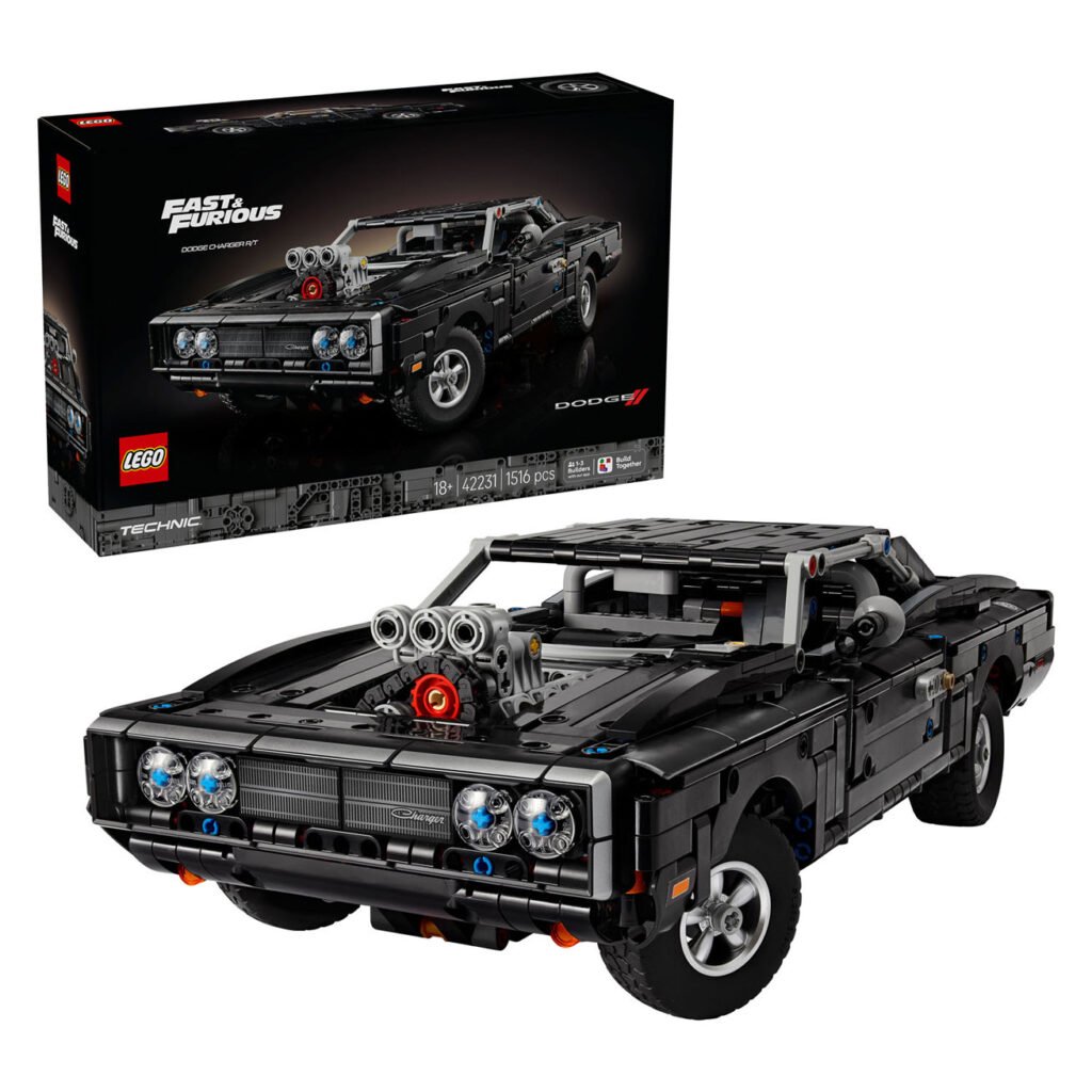 LEGO Technic 42231 Fast and Furious Dodge Charger R/T Auto model met verpakking
