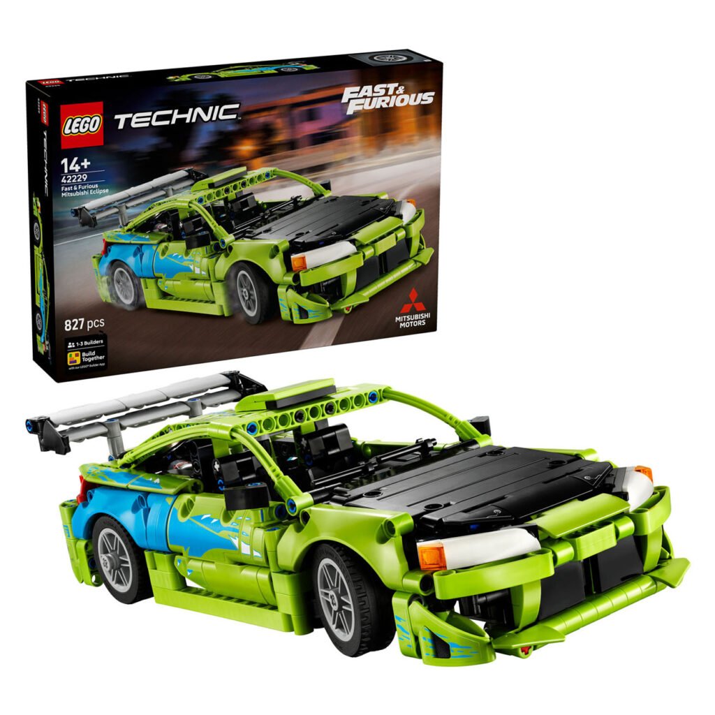 LEGO Technic 42229 Fast and Furious Mitsubishi Eclipse Auto model met verpakking