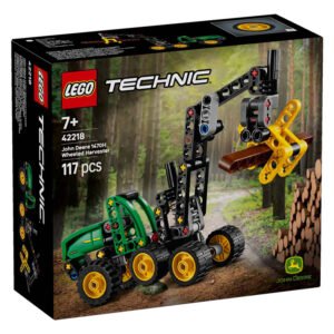 Voorkant van de LEGO Technic John Deere 1470H houtoogstmachine doos