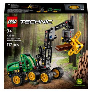 LEGO Technic John Deere 1470H houtoogstmachine verpakking met 117 onderdelen