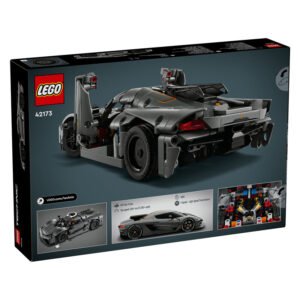 Achterzijde van de LEGO Technic Koenigsegg Jesko Absolut verpakking