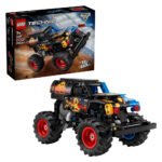 LEGO Technic 42219 Monster Jam Grave Digger Vuur en IJs model met verpakking