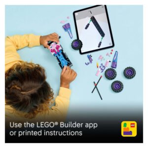 LEGO Builder app met bouwinstructies voor Monster Jam Sparkle Smash