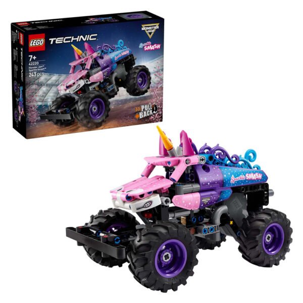 LEGO Technic 42220 Monster Jam Sparkle Smash Pull-Back