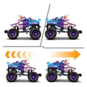 LEGO Technic Monster Jam Sparkle Smash met pull-back functie