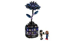 LEGO Wednesday Black Dahlia Flower bouwset met donkere bloemdecoratie