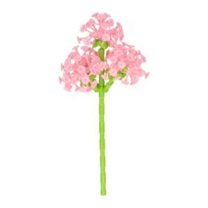 Gebouwde roze Ornithogalum Umbellatum bloemenbouwset van Lelebrother Bloemen Bouwset Roze