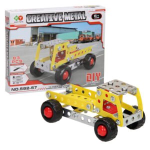 Constructieset Metaal Kiepwagen, 83dlg.