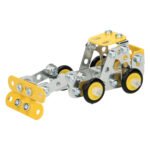 Metalen bulldozer bouwpakket van constructiespeelgoed met schroefverbindingen Metalen Bouwpakket Constructie Bulldozer
