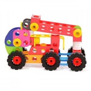 Quercetti Tecno Jumbo Toolbox bouwmodel brandweerwagen