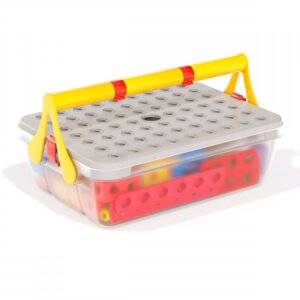 Quercetti Tecno Jumbo Toolbox opbergbox voor constructieonderdelen