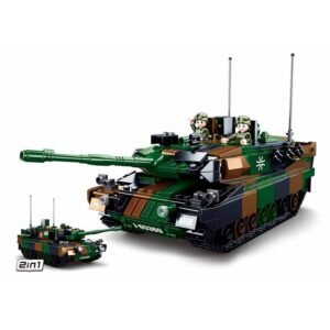 Sluban ModelBricks 2-in-1 militaire tank bouwset met camouflage Sluban Army - Main Battle Tank Europe