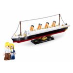 Sluban ModelBricks Titanic bouwset met displaystandaard sluban titanic