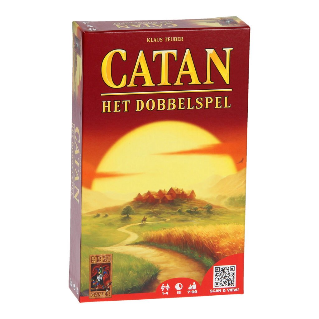 Catan Het Dobbelspel speldoos van het snelle dobbelspel 999 Games Catan - Het Dobbelspel
