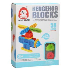 Verpakking van 58-delige bristle blokken bouwset voor kinderen