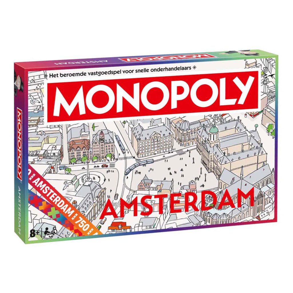 Monopoly Amsterdam bordspel in originele speldoos Monopoly Amsterdam