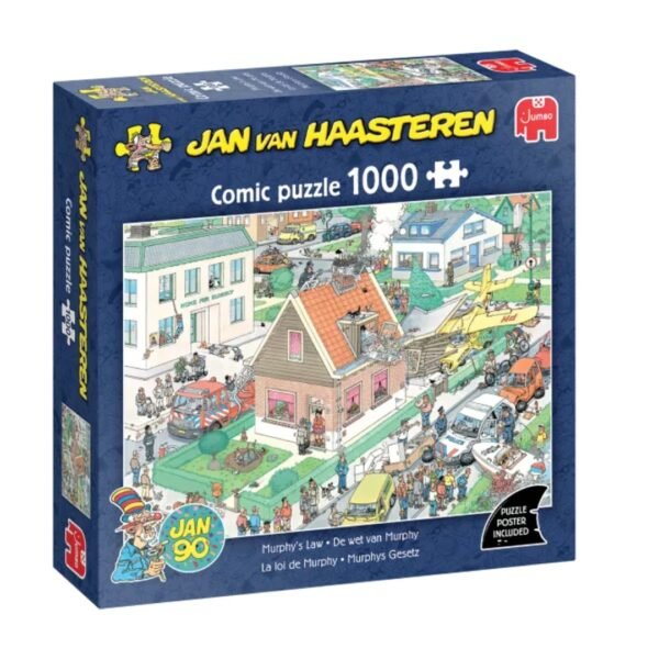 Jan van Haasteren Legpuzzel - De Wet van Murphy 1.000 st.