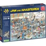 Jan van Haasteren Legpuzzel - De Kattenshow van 2000 stuks afbeelding doos