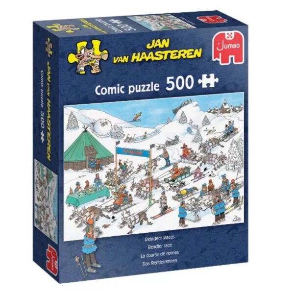 Jan van Haasteren Legpuzzel - Rendier Race 500st.