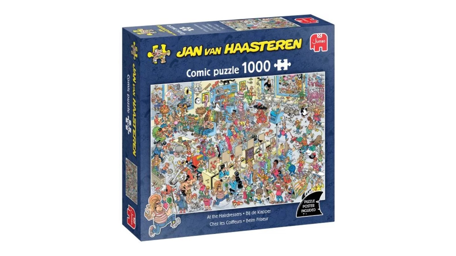 jan-van-haasteren-legpuzzel-bij-de-kapper-1000-stuks Jan van Haasteren Legpuzzel - Bij de Kapper 1000 stuks in doos