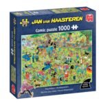 Doos van de Jan van Haasteren Legpuzzel - Hondenparcours met 1000 stukjes