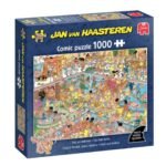Jan van Haasteren Legpuzzel - Op Hete Kolen van 1000 stukjes in doos