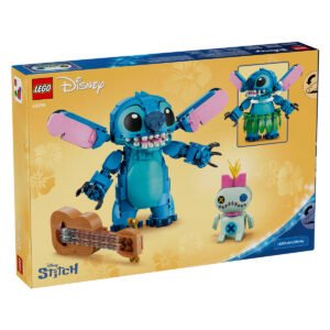 LEGO Disney Stitch en Scrump set originele verpakking achterkant