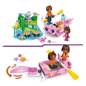 LEGO Friends Axolotl boot en vijver speelset overzicht