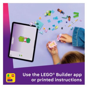 LEGO Friends bouwinstructies met Axolotl avontuur en onderdelen