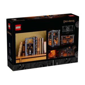 LEGO Icons Balrog boekensteun setdoos achterkant Lord of the Rings 10367