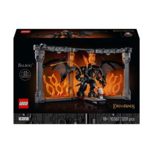 LEGO Icons Balrog boekensteun verpakking