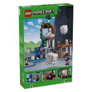 Achterkant verpakking LEGO Minecraft Ghast Station 21597