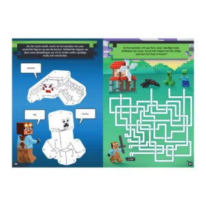 LEGO Minecraft puzzels met harnasmaker en avontuurlijke opdrachten