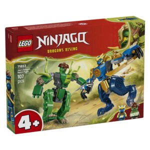 Voorkant verpakking LEGO NINJAGO Jay's Drakenmechastrijd 71853