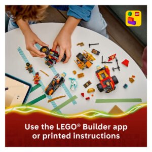 LEGO NINJAGO 71864 bouwen met de LEGO Builder app