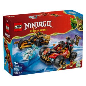 LEGO NINJAGO 71864 Kai en Cole's Combivoertuigen verpakking voorkant