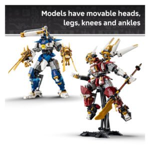 Beweegbare mecha uit LEGO NINJAGO De Twee Torenhoge Mecha