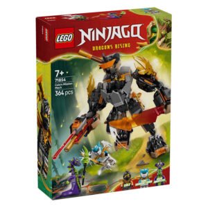 Voorkant verpakking LEGO NINJAGO Cole's Missiemecha Dragons Rising 71854