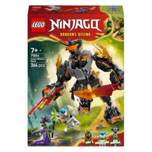 Verpakking LEGO NINJAGO Cole's Missiemecha Dragons Rising set 71854