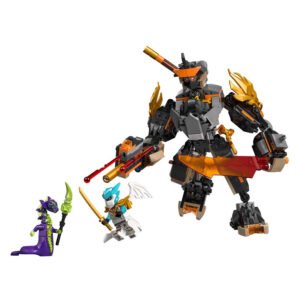 LEGO NINJAGO Cole's Missiemecha met Zane en draakmonster 71854