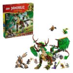 LEGO NINJAGO 71859 De Draak van het Leven complete inhoud van de set met doos