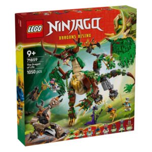 Voorkant van LEGO NINJAGO De Draak van het Leven bouwset