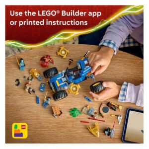 LEGO Builder app voor Jay's transformerende auto bouwset