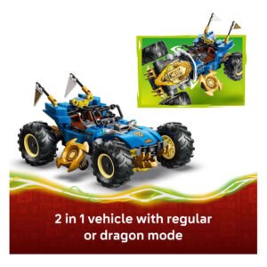 LEGO NINJAGO auto met transformerende drakenmodus