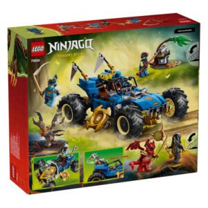 LEGO NINJAGO Jay's transformerende auto verpakking achterzijde