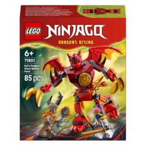 LEGO NINJAGO Kai's Drakenmecha Strijdpakket 71851 verpakkingsafbeelding