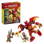 LEGO NINJAGO 71851 Kai's Drakenmecha Strijdpakket met verpakking en mecha